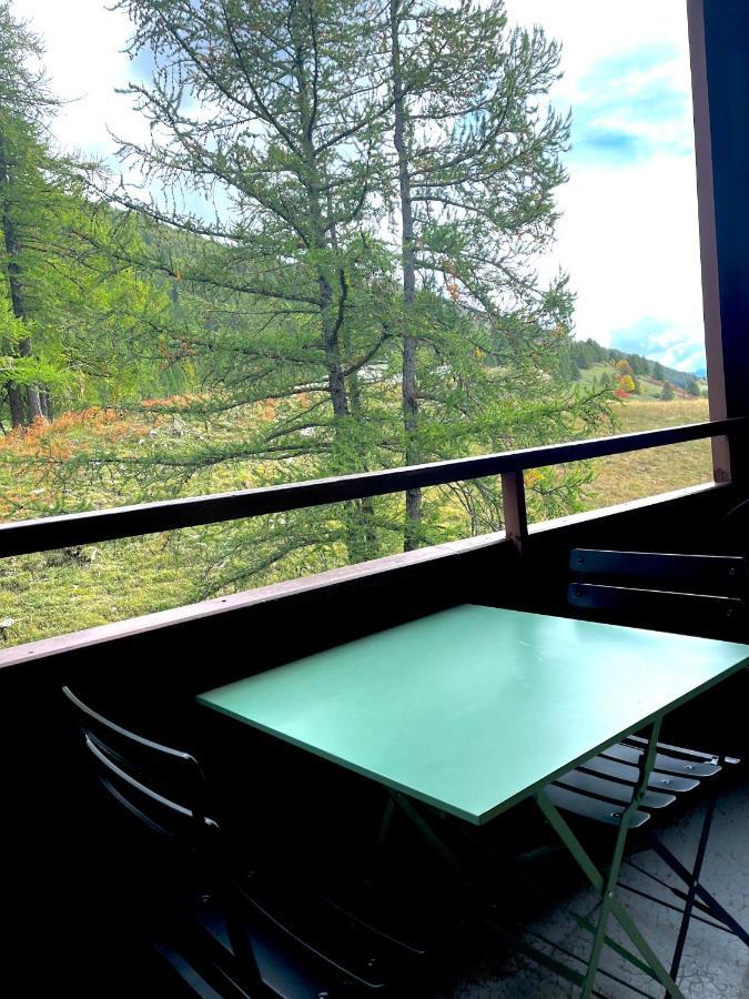 Grand Studio Cabine Pieds Des Pistes Leilighet Allos Eksteriør bilde
