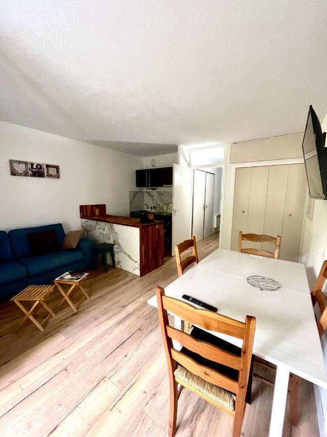 Grand Studio Cabine Pieds Des Pistes Leilighet Allos Eksteriør bilde